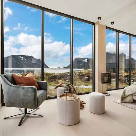 빌라 New! Luxury In Beautiful Lofoten *